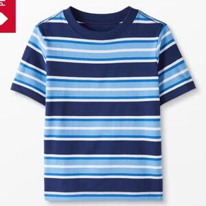 Hanna Andersson blue striped tee